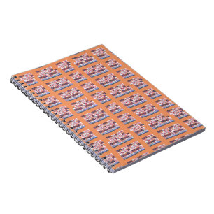 Unique Elegant Heart-Patterned Artwork for All Age Notebook