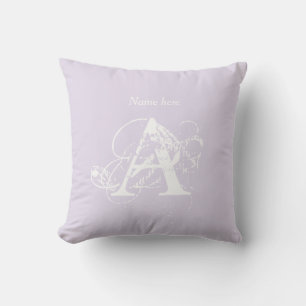 Unique Elegant Modern Chic Typography Template Throw Pillow