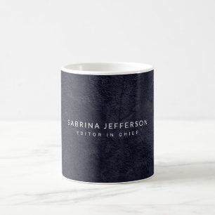 Unique Elegant Plain Simple Minimalist Coffee Mug