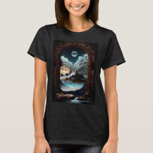 Unique Enchanting Fantasy Dreamscape Ethereal Orig T-Shirt
