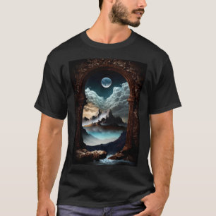Unique Enchanting Fantasy Dreamscape Ethereal Orig T-Shirt