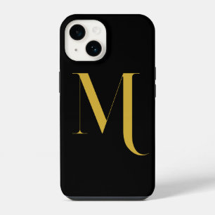 Unique Extra Large Monogram Print iPhone 14 Case