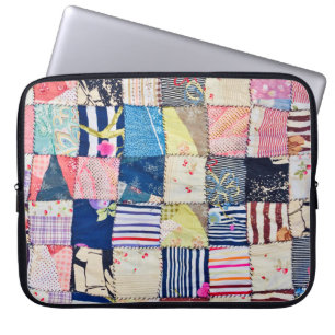 Unique Fabric: Bangkok Handmade Blankets Laptop Sleeve