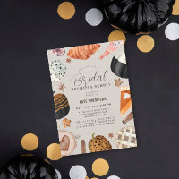 Unique Fall Painted Pumpkins Bridal Shower Brunch