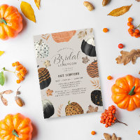 Unique Fall Painted Pumpkins Bridal Shower