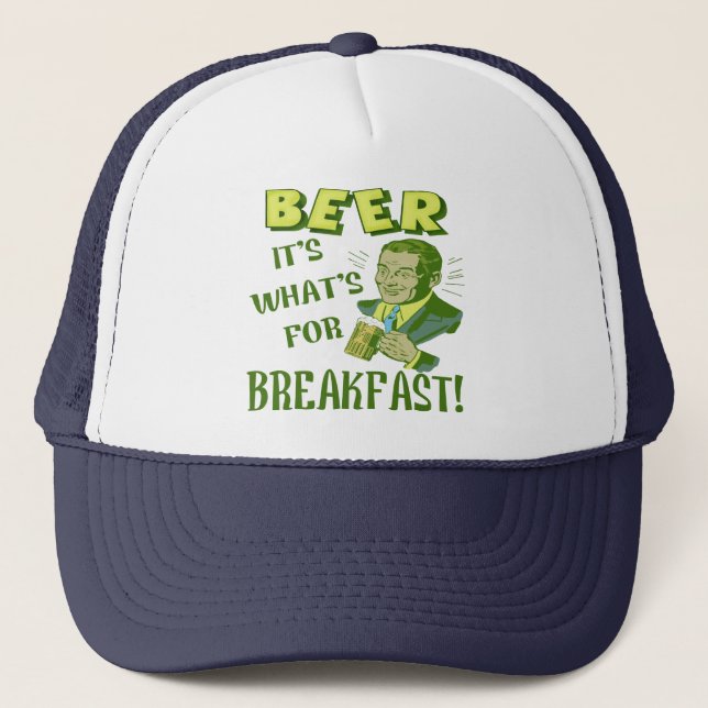 Unique Fathers Day Gifts Trucker Hat (Front)
