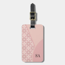 Unique Feminine Pink Geometric Pattern QR Code