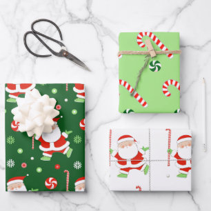 Unique Field Hockey Holiday Gift Wrapping Paper Sheet