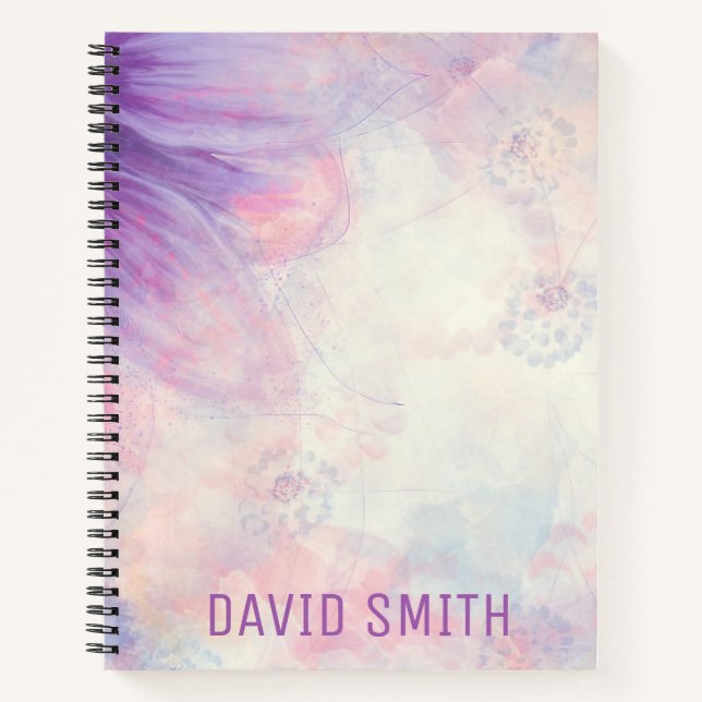 Unique Flower Notebook (Front)