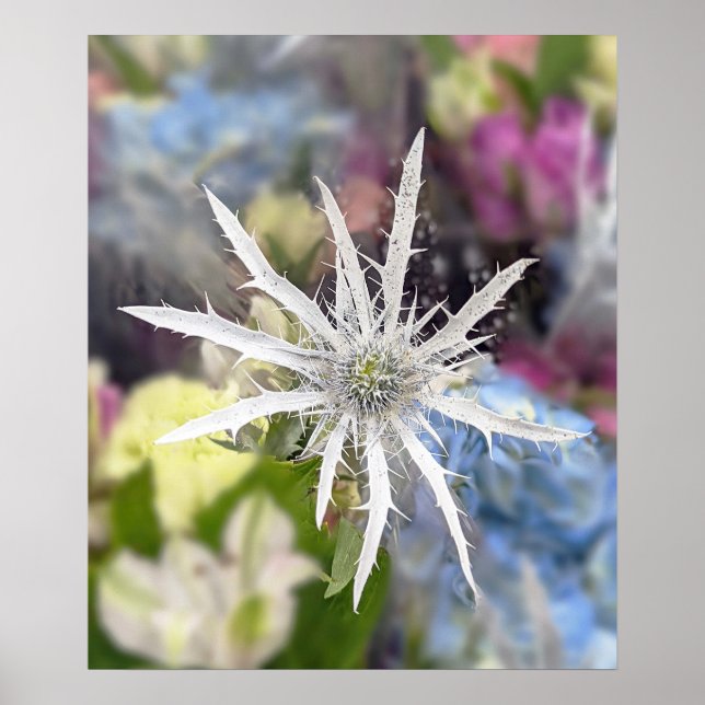 Unique Flower Poster (Front)