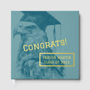 Unique Foil Graduation Party Guest Book