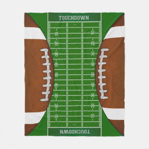 Unique Football Field Football Blanket