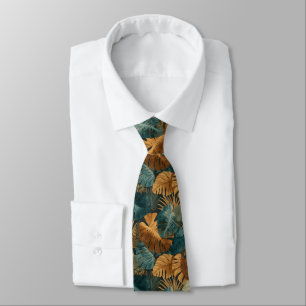 Unique For Him Tropical Flower Tie