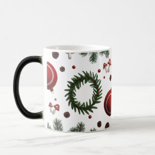 Unique Forest Mushroom & Knit Ornament  Magic Mug