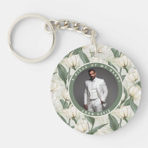 Unique forever memory Custom Tulip Keychain