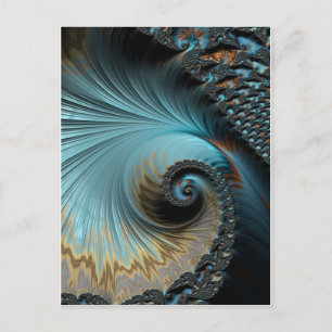 Unique Fractal - Untitled Postcard