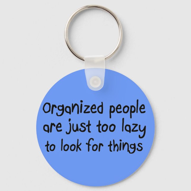 Unique funny birthday gifts humour quotes gift ide keychain (Front)