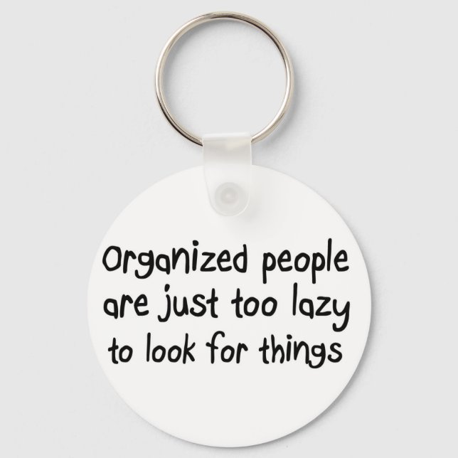 Unique funny birthday gifts humour quotes gift ide keychain (Front)