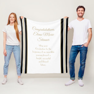 Unique gift! Custom Graduation blanket
