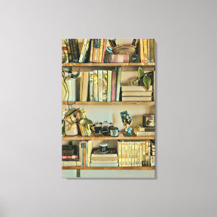 Unique gifts for book lovers canvas print