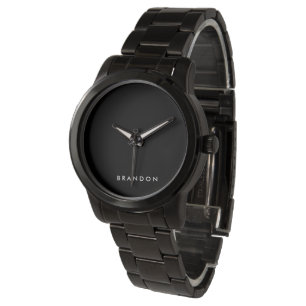 Unique Gifts For Men Oversized Black Watch