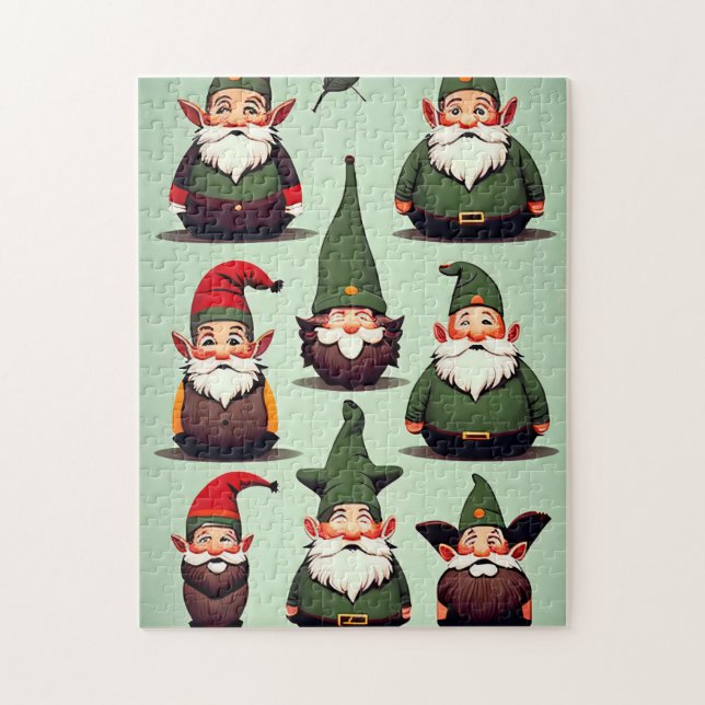 Unique Gnomes Puzzle – 252 Pieces (Vertical)