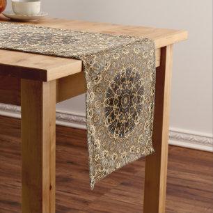 Unique Gold Decorative Table Runner