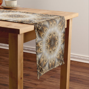Unique Gold Decorative Table Runner