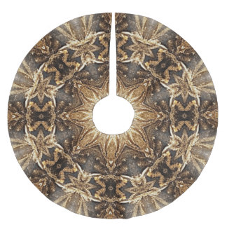 Unique Gold Decorative Tree Skirt