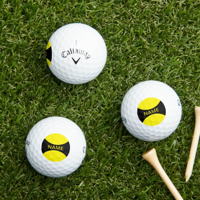 Unique Golf Balls Customized with Your Name Today (Insitu Grass)