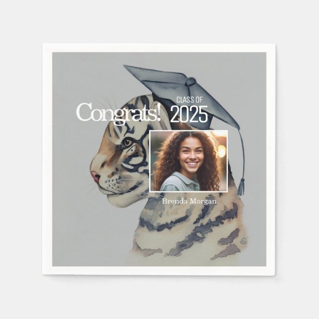 Unique Graduation Napkin (Front)