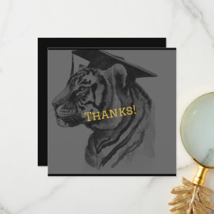 Unique Graduation Personalized Thank You Card