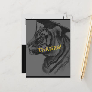 Unique Graduation Personalized Thank You Postcard