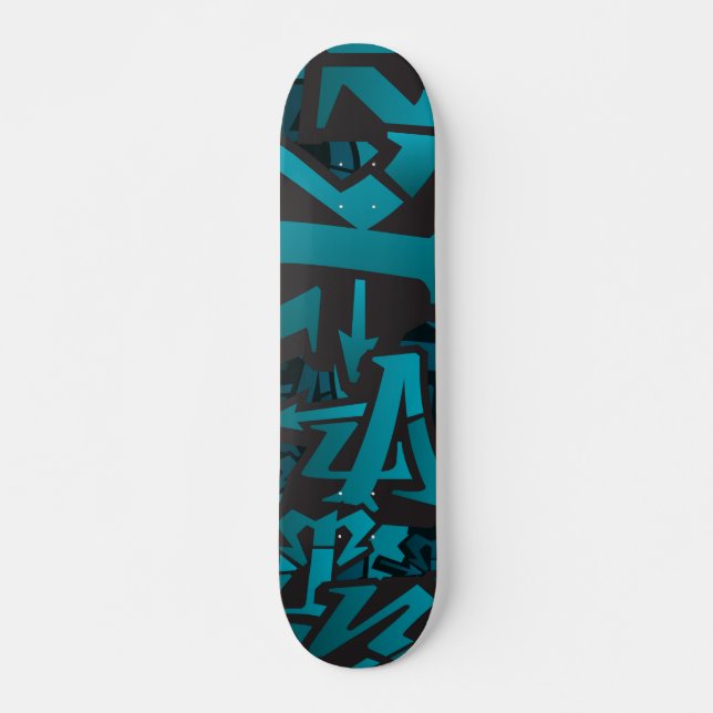 Unique Graffiti Skateboard (Front)