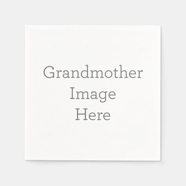 Paper Napkins, Standard Cocktail (Front)