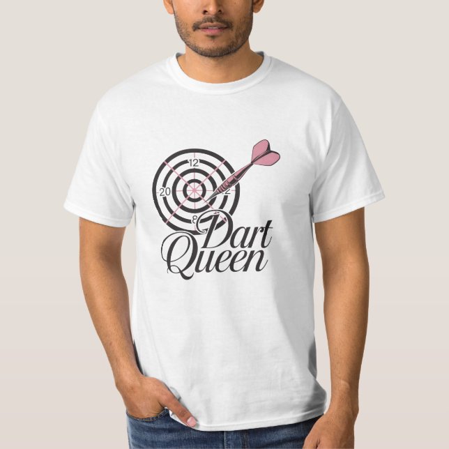 Unique Graphics for Darts Fans T-Shirt (Front)