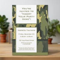 Unique Green Military Camouflage