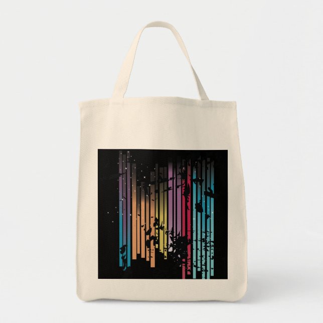 Unique Grocery Tote Bags (Front)