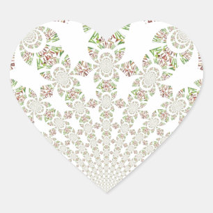 Unique Hakuna Matata Design: Serene Vibes Heart Sticker