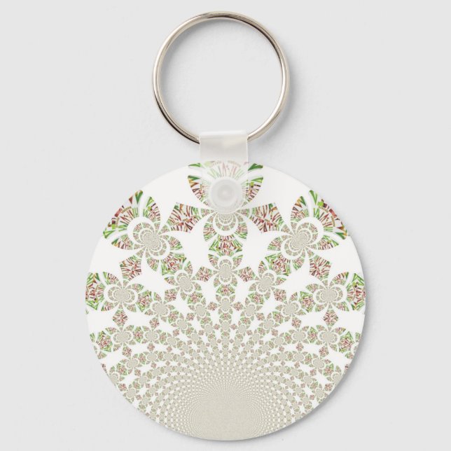 Unique Hakuna Matata Design: Serene Vibes Keychain (Front)