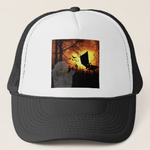 Unique Halloween design Trucker Hat