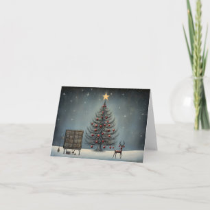 Unique Hand Drawn Christmas Cards