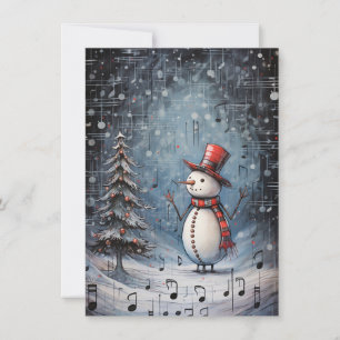 Unique Hand Drawn Christmas Cards