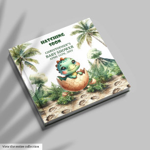 Unique Hatching Soon Baby Boy Guest Book