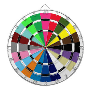 Unique Horse Racing Saddle Cloth Colours Dartboard