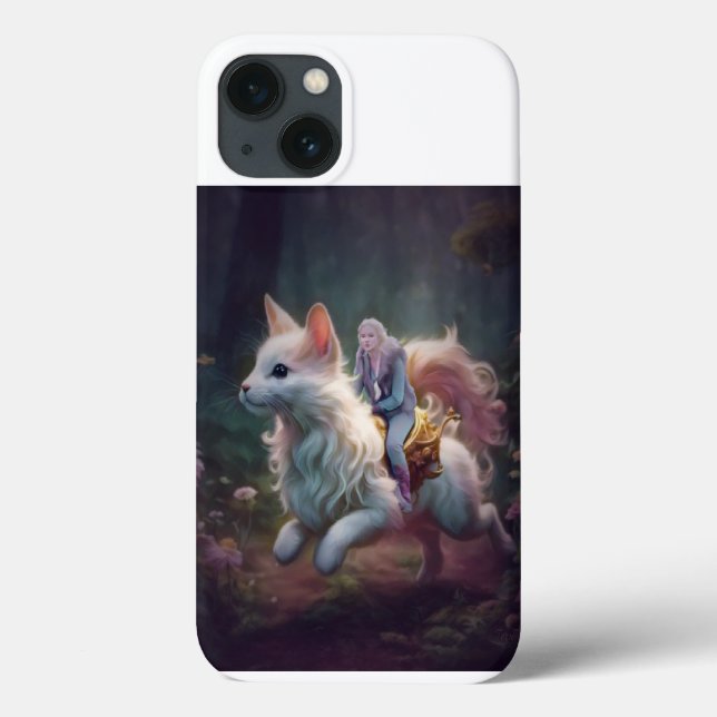 Unique horse riding girl  Case-Mate iPhone case (Back)