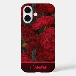Unique Housewarming Gift Carnation Name iPhone 16 Case