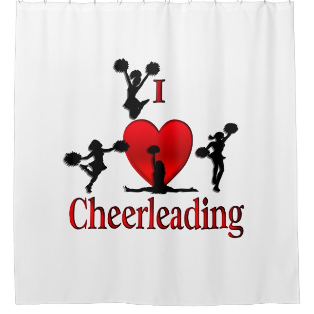 Unique I Heart Cheerleading (Front)