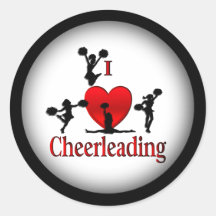 Unique I Heart Cheerleading