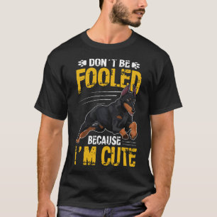Unique Ideas For Dobie Doberman Dobe Mom Sayings   T-Shirt